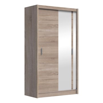 Ormar sa ogledalom SABRINA 120x215 cm, sonoma hrast