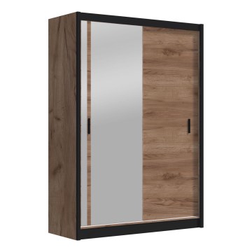 Ormar sa ogledalom SABRINA 150x215 cm craft hrast