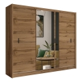Ormar sa ogledalom SABRINA 250x215 cm hrast woltan