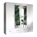 Ormar sa ogledalom SANNA 200x215 cm, beo