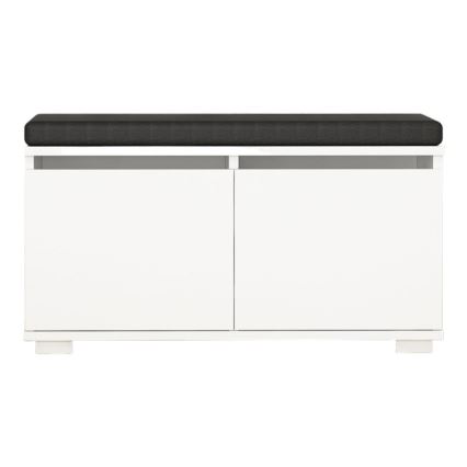 Ormarić za cipele DRAGO 42x80 cm bela/crno
