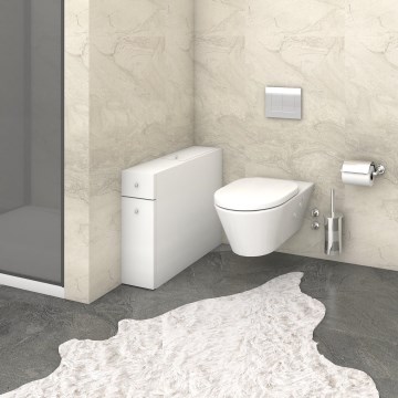 Ormarić za kupatilo SMART 60x55 cm bela