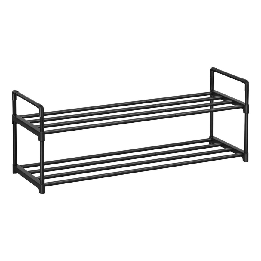 Ormarić za obuću ALVORO, crne boje