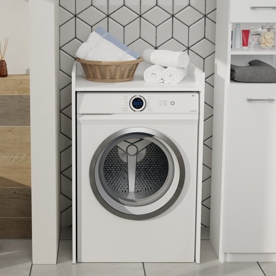 Ormarić za veš mašinu POLA 98x64 cm beo