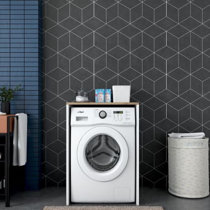 Ormarić za veš mašinu RANI 65x91,8 cm beo/smeđ