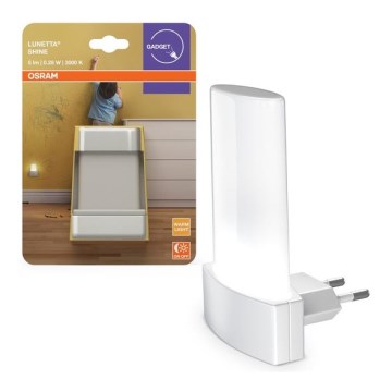 Osram - LED noćno svetlo sa senzorom LUNETTA LED/0,28W/230V 3000K