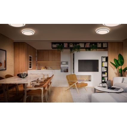 Osram - LED plafonsko svetlo ORBIS BERLIN LED/16W/230V prečnik 29,3 cm, srebrno