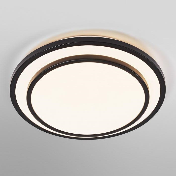 Osram - LED plafonsko svetlo ORBIS BERLIN LED/36W/230V prečnik 49,2 cm crno