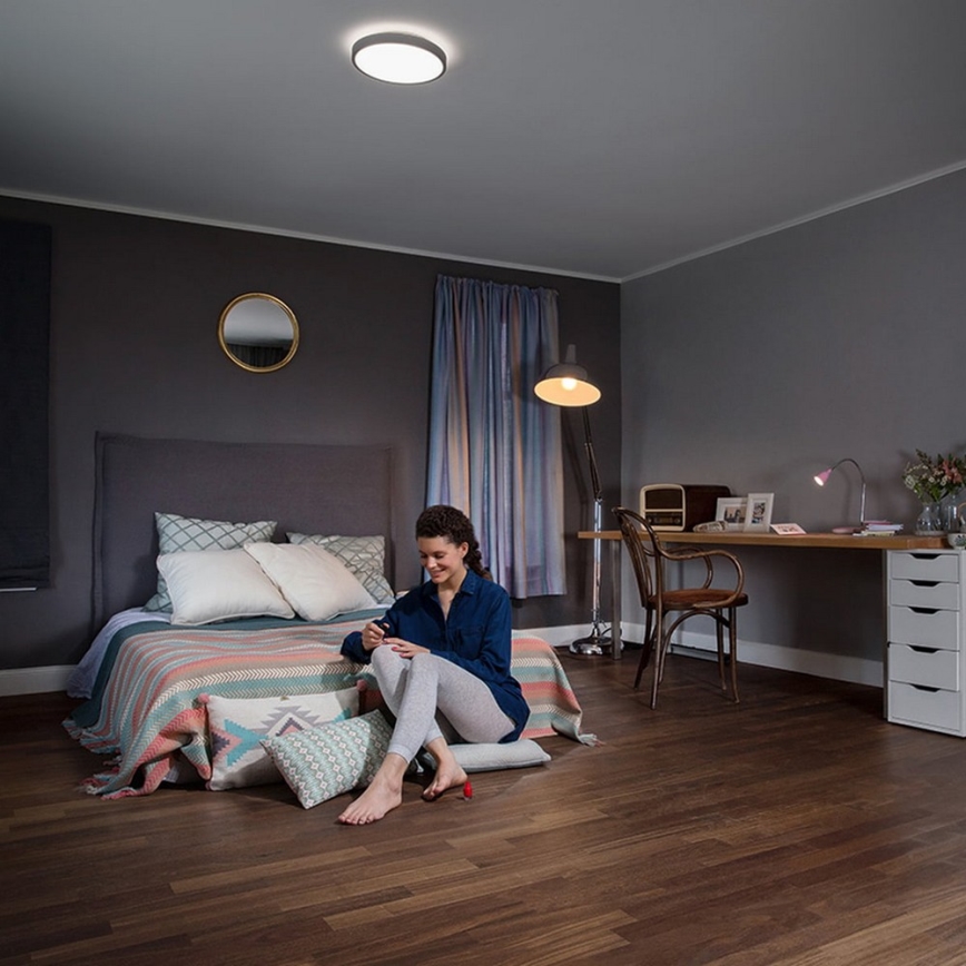 Osram - LED prigušiva plafonska svetiljka ORBIS LED/17W/230V 2700-6500 prečnik 31 cm + daljinski upravljač