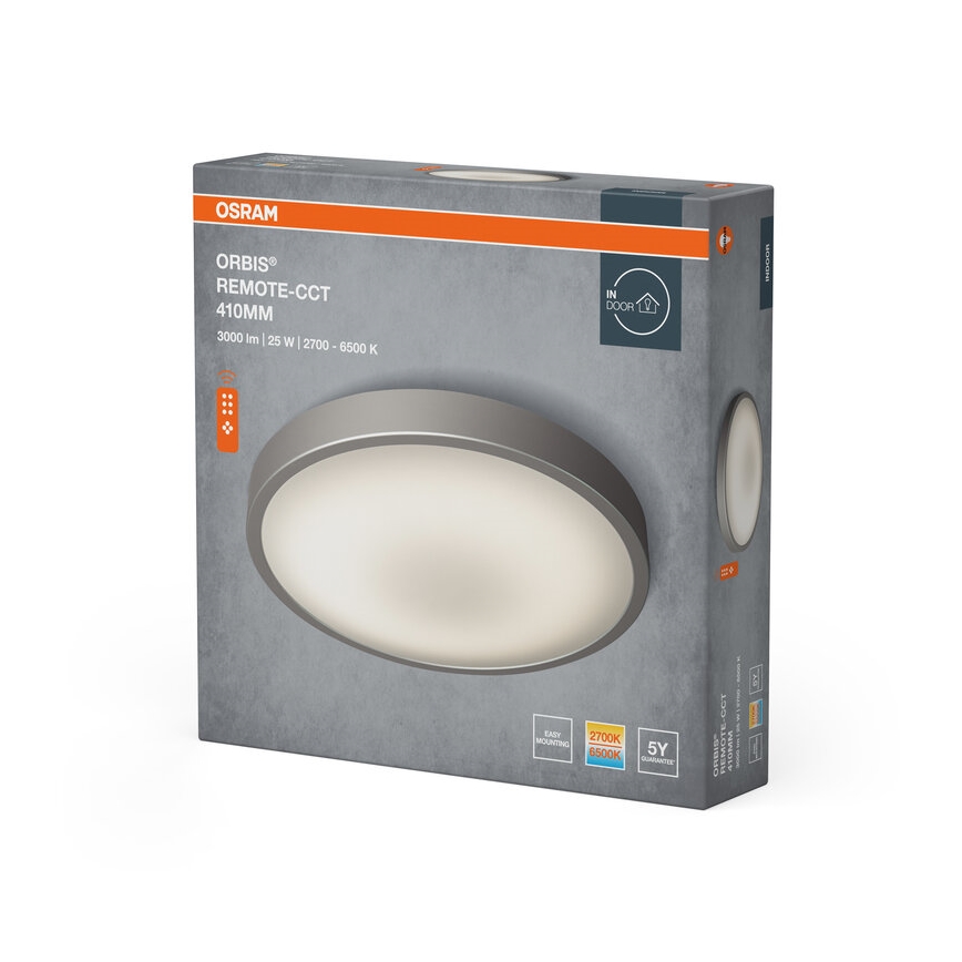 Osram - LED prigušiva plafonska svetiljka ORBIS LED/25W/230V 2700-6500 prečnik 41 cm + daljinski upravljač