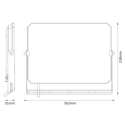 Osram - LED reflektor FLOODLIGHT LED/100W/230V 4000K IP65