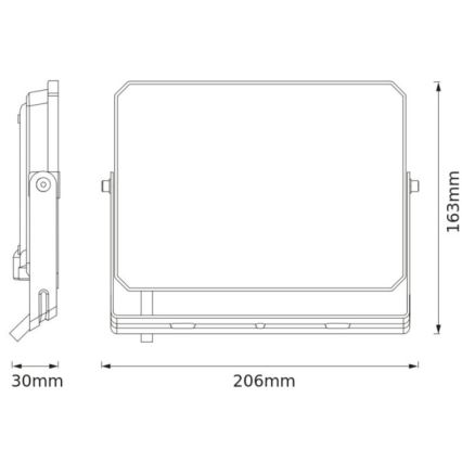 Osram - LED reflektor FLOODLIGHT LED/50W/230V 3000K IP65