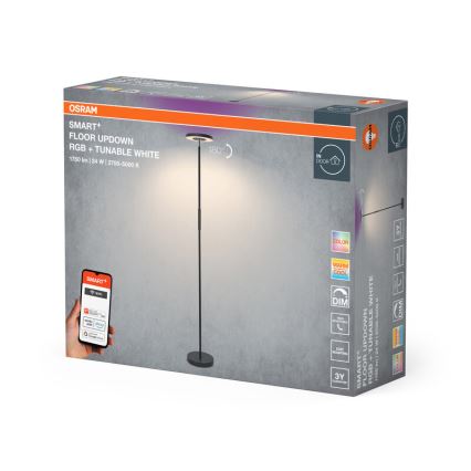 Osram - LED RGBW Prigušiva podna lampa SMART+ FLOOR LED/24W/230V 2700-5000K Wi-Fi