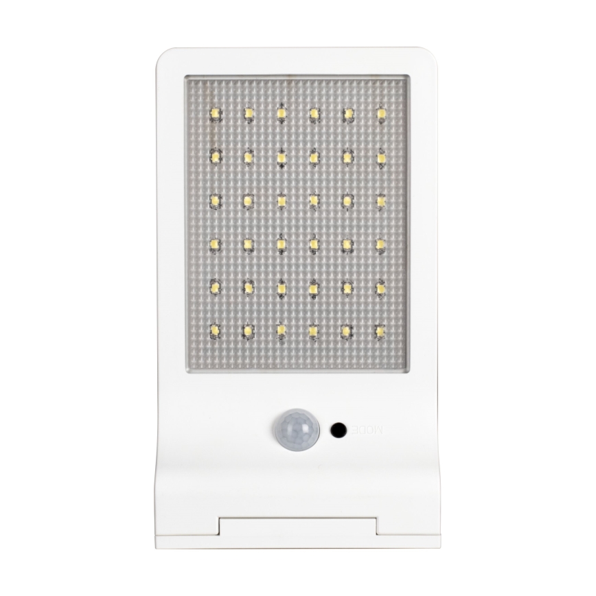 Osram - LED solarno zidno svetlo sa senzorom DOORLED LED/3W/3,3V 2000 mAh IP44 belo