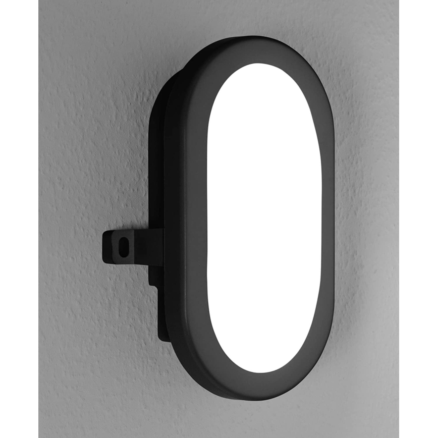 Osram - LED spoljašnje zidno svetlo BULKHEAD LED/6W/230V IP54 crno