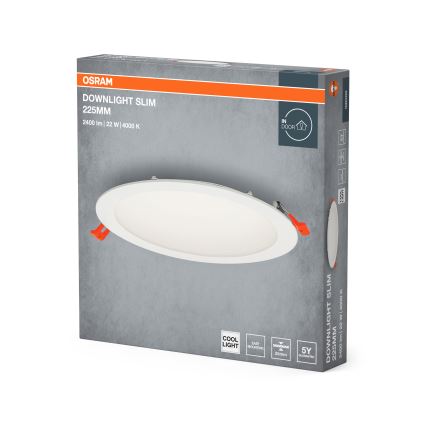Osram - LED Ugradbena lampa SLIM LED/22W/230V 4000K