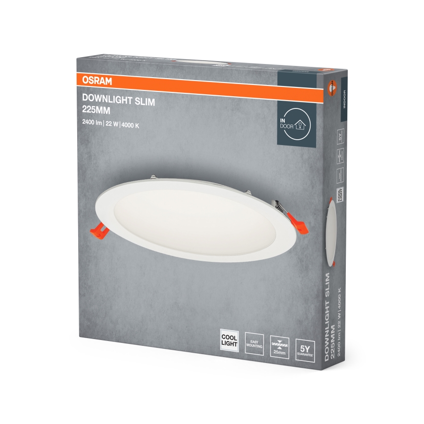 Osram - LED Ugradbena lampa SLIM LED/22W/230V 4000K