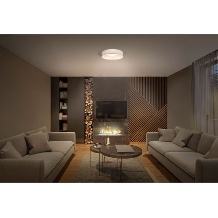 Osram - plafonsko svetlo ORBIS PARIS 1xE27/25W/230V prečnik 30 cm krem boja