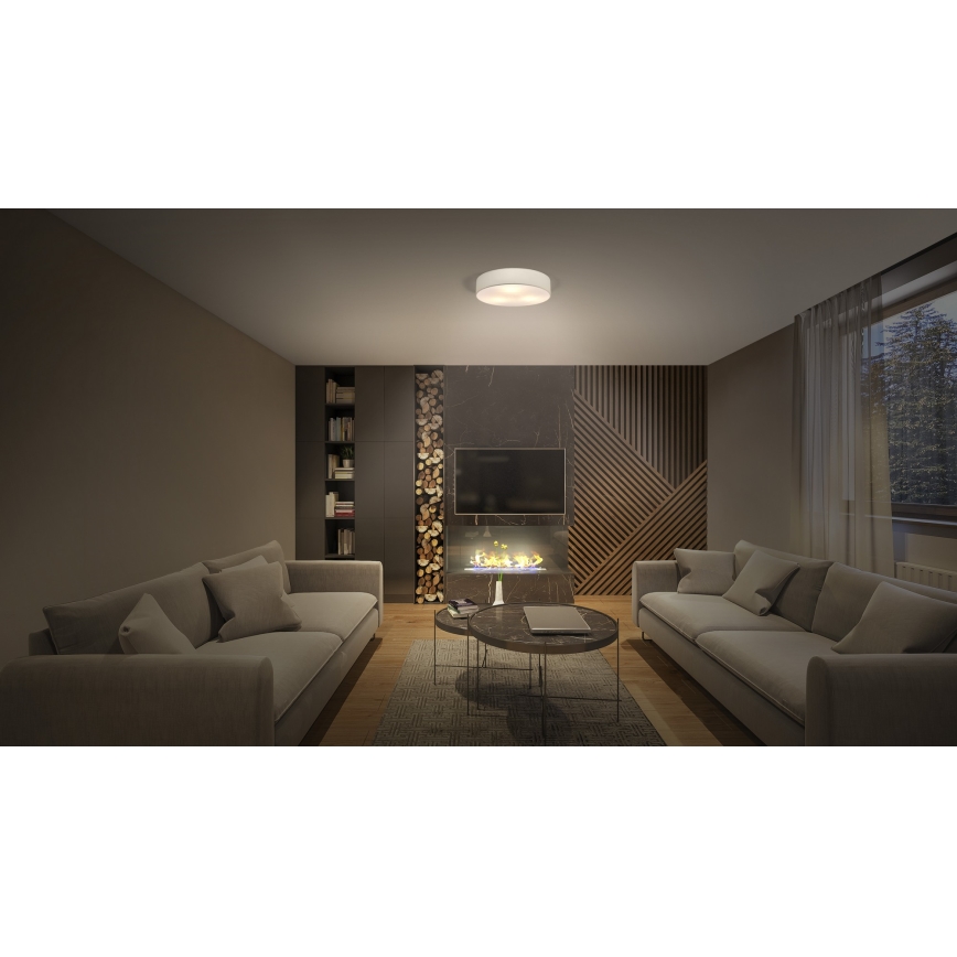 Osram - Plafonsko svetlo ORBIS PARIS 2xE27/25W/230V prečnik 40 cm krem boje