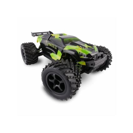 Overmax - RC automobil na daljinsko upravljanje X-MONSTER 3.0 1700 mAh crna/zelena