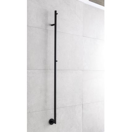 P.M.H. OL1B - Električni sušač peškira OLE 24W/230V 170 cm IP44 crna