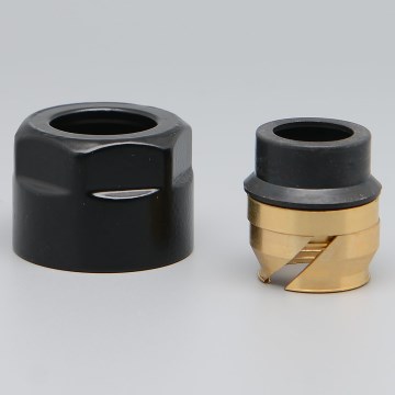 P.M.H. ZZM1524 - Stezni priključak za ventil UNIKO/TERM/DUO, crna/bakar 15 mm