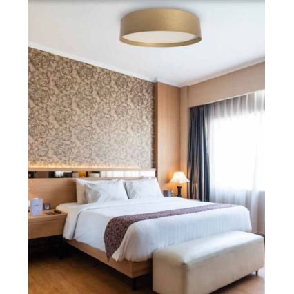 LED Plafonjera SOFIE LED/50W/230V ø 60 cm zlatna