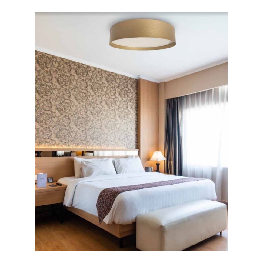 LED Plafonjera SOFIE LED/50W/230V ø 60 cm zlatna
