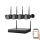 Pametan sastav kamerom + 4x kamerom sa senzorom 2K+ 12V IP65 Wi-Fi