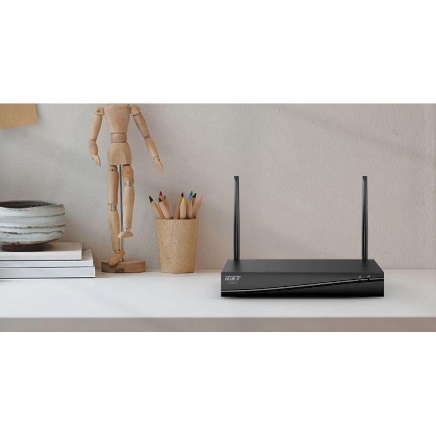 Pametan sastav kamerom + 4x kamerom sa senzorom 2K+ 12V IP65 Wi-Fi