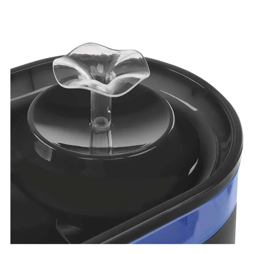 Pametna fontana za kućne ljubimce 2,6 l/5V sivo Wi-Fi