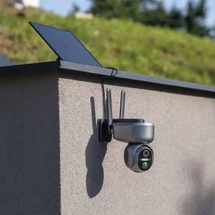 Pametna solarna kamera sa GoSmart senzorom 4G/LTE, 10400 mAh, 5 V, IP65, Tuya