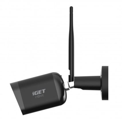 Pametna spoljašnja kamera sa senzorom Full HD 1080p 12V IP65 Wi-Fi Tuya crno