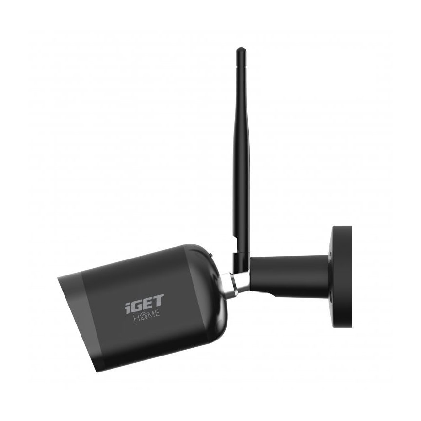 Pametna spoljašnja kamera sa senzorom Full HD 1080p 12V IP65 Wi-Fi Tuya crno