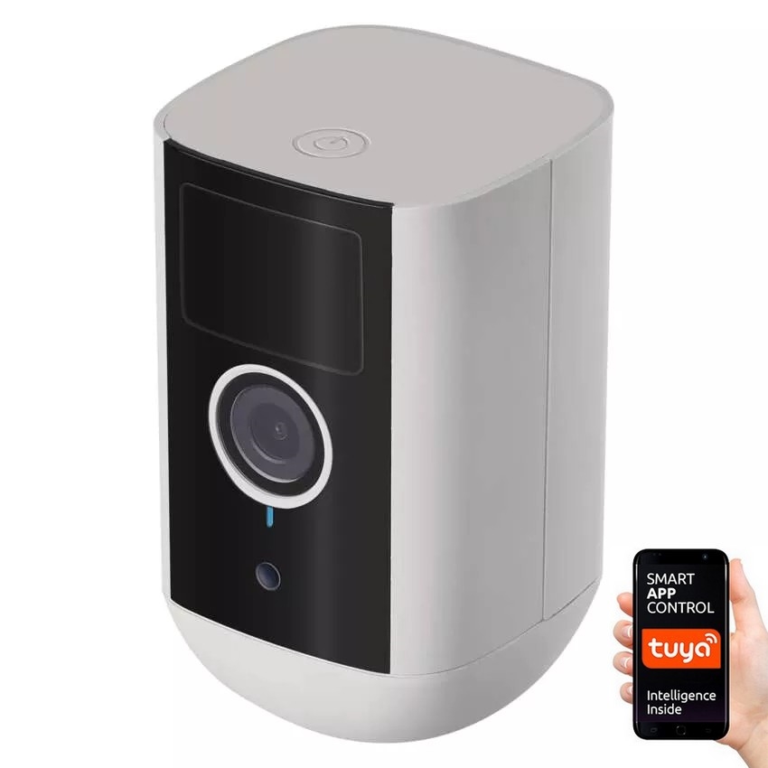 Pametna spoljašnja kamera sa senzorom pokreta GoSmart 5V 9600mAh IP65 Wi-Fi Tuya