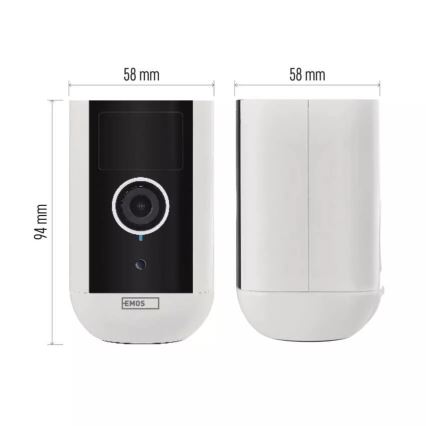 Pametna spoljašnja kamera sa senzorom pokreta GoSmart 5V 9600mAh IP65 Wi-Fi Tuya