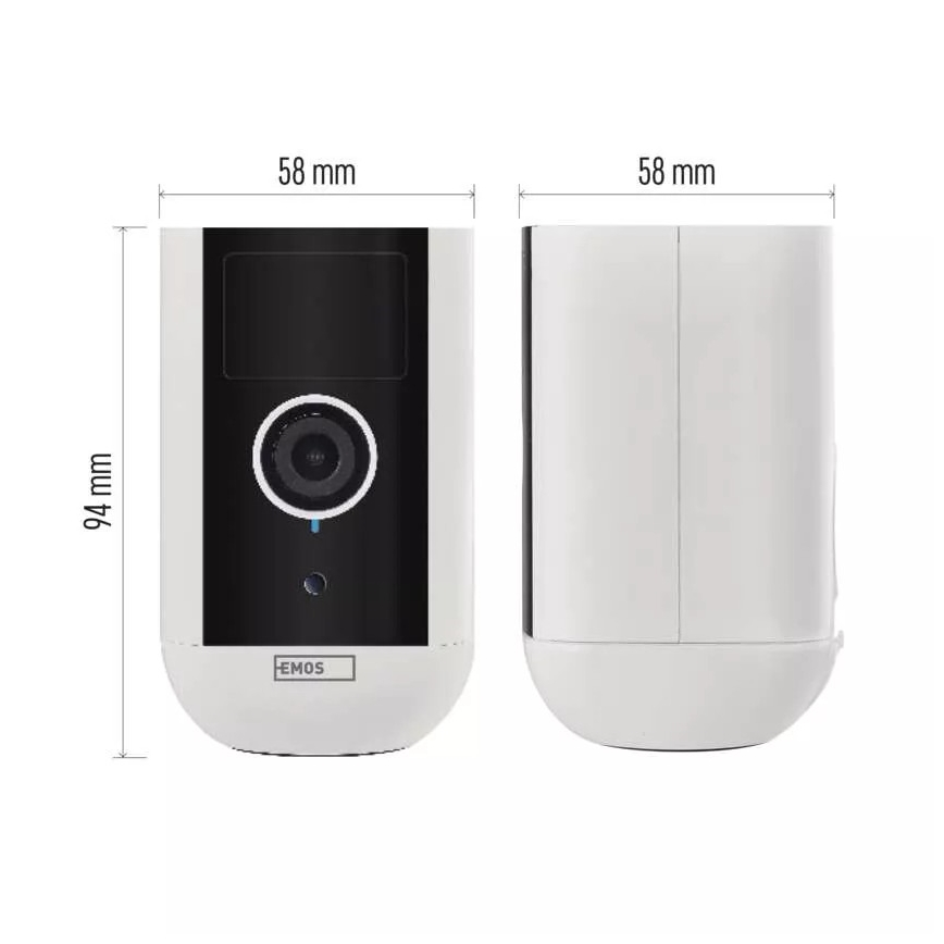 Pametna spoljašnja kamera sa senzorom pokreta GoSmart 5V 9600mAh IP65 Wi-Fi Tuya