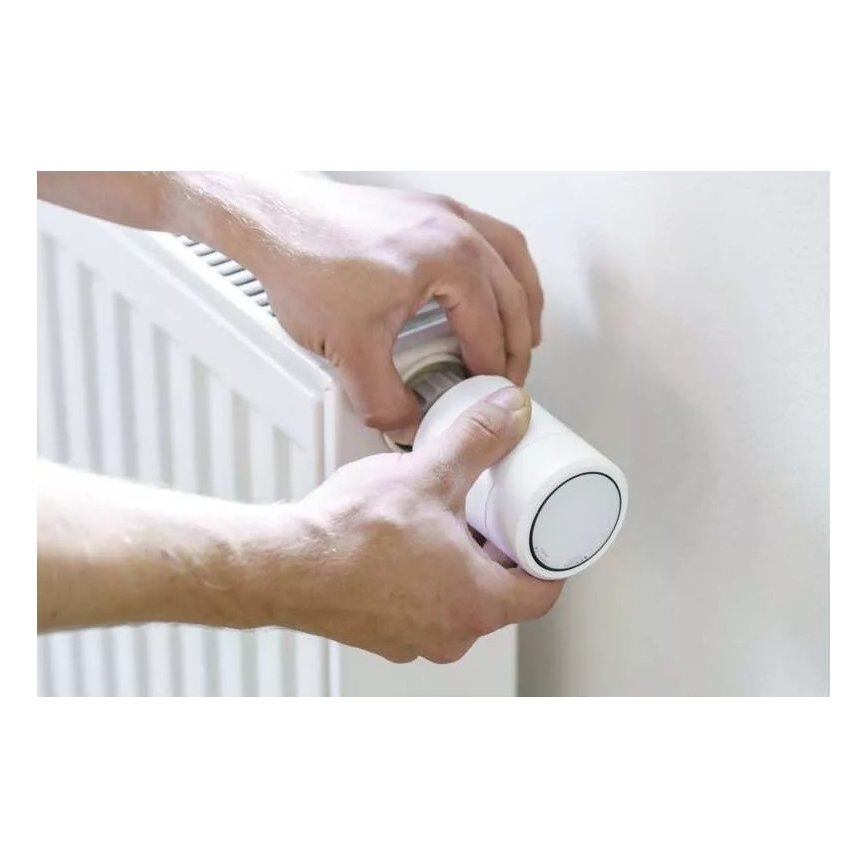 Pametna termostatska glava sa LCD ekranom GoSmart M30x1,5 2xAA/1,5V Tuya