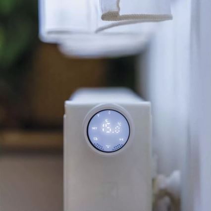 Pametna termostatska glava sa LCD ekranom GoSmart M30x1,5 2xAA/1,5V Tuya