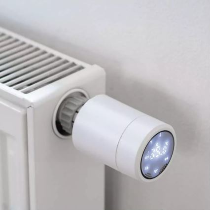 Pametna termostatska glava sa LCD ekranom GoSmart M30x1,5 2xAA/1,5V Tuya