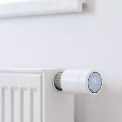 Pametna termostatska glava sa LCD ekranom GoSmart M30x1,5 2xAA/1,5V Tuya