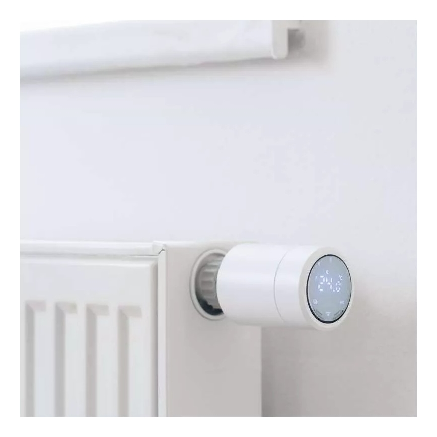 Pametna termostatska glava sa LCD ekranom GoSmart M30x1,5 2xAA/1,5V Tuya