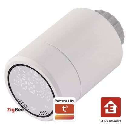 Pametna termostatska glava sa LCD ekranom GoSmart M30x1,5 2xAA/1,5V Tuya