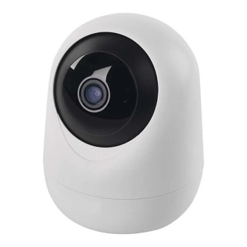 Pametna unutrašnja rotirajuća kamera sa senzorom pokreta GoSmart 5V Wi-Fi Tuya bela