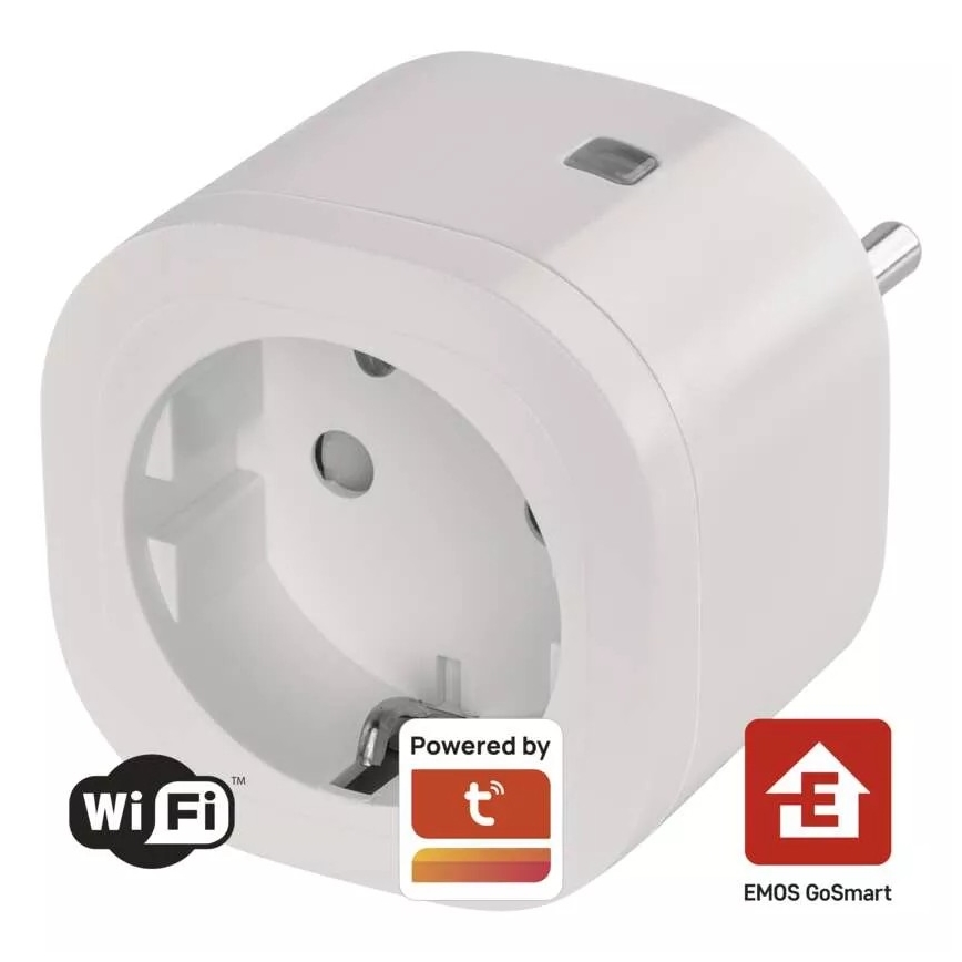 Pametna utičnica SCHUKO GoSmart 3680W/230V/16A Wi-Fi Tuya