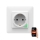 Pametna utičnica SMART 3680W/230V/16A Wi-Fi Tuya SCHUKO