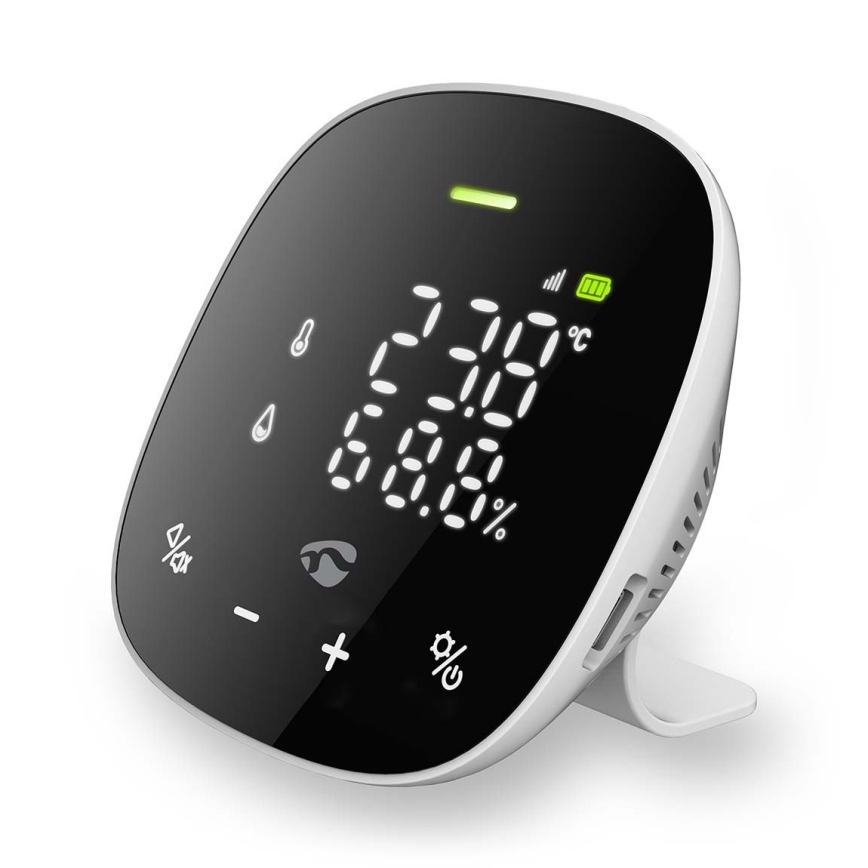 Pametni monitor za kvalitet vazduha sa LED ekran SmartLife Wi-Fi