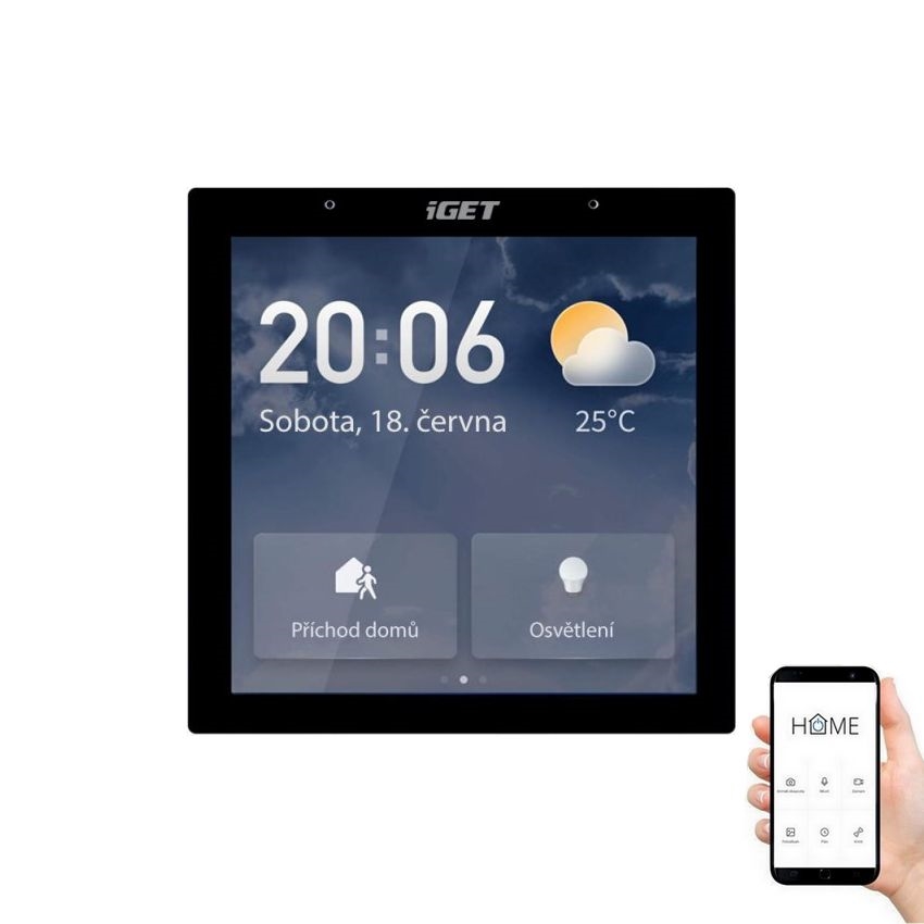 Pametni mrežni prolaz sa dodirnim ekran GW6 Wi-Fi Zigbee Bluetooth