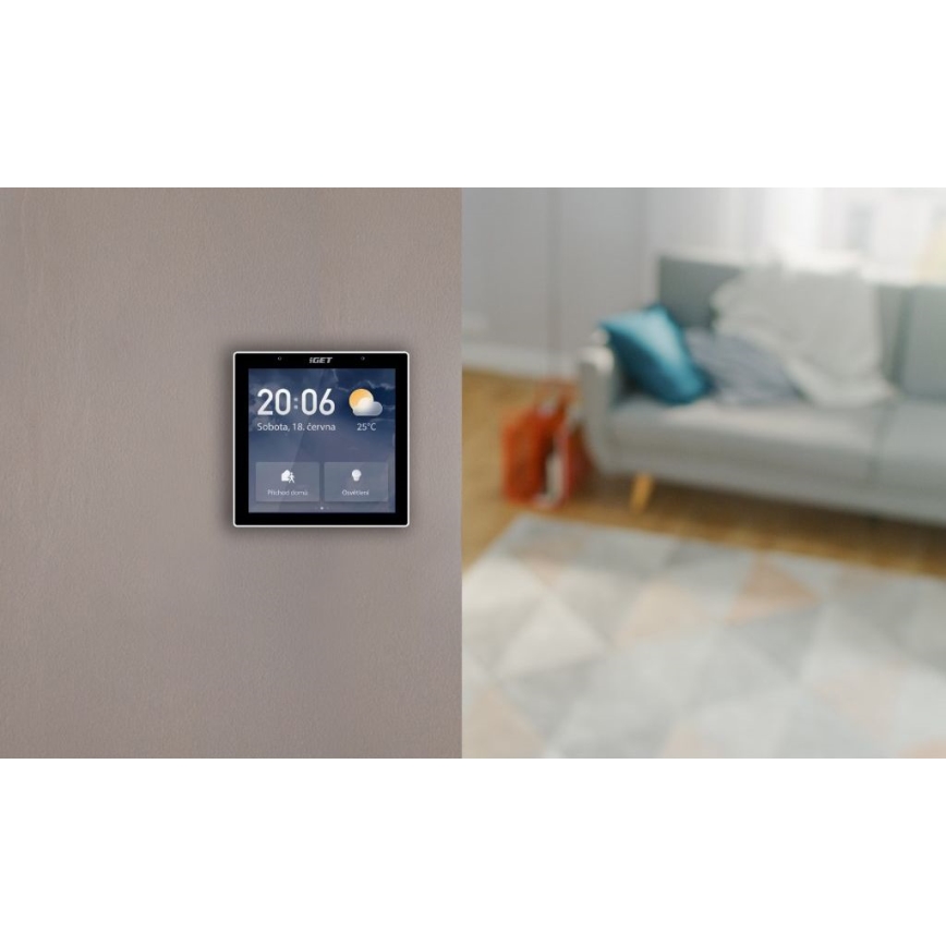 Pametni mrežni prolaz sa dodirnim ekran GW6 Wi-Fi Zigbee Bluetooth