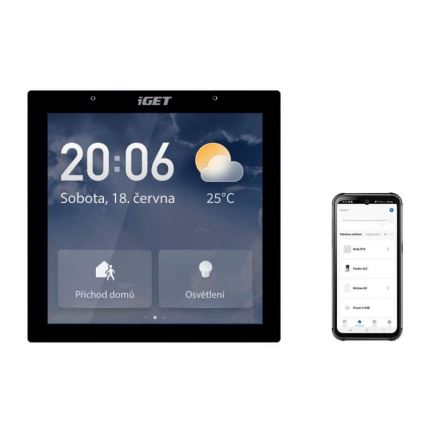 Pametni mrežni prolaz sa dodirnim ekran GW6 Wi-Fi Zigbee Bluetooth